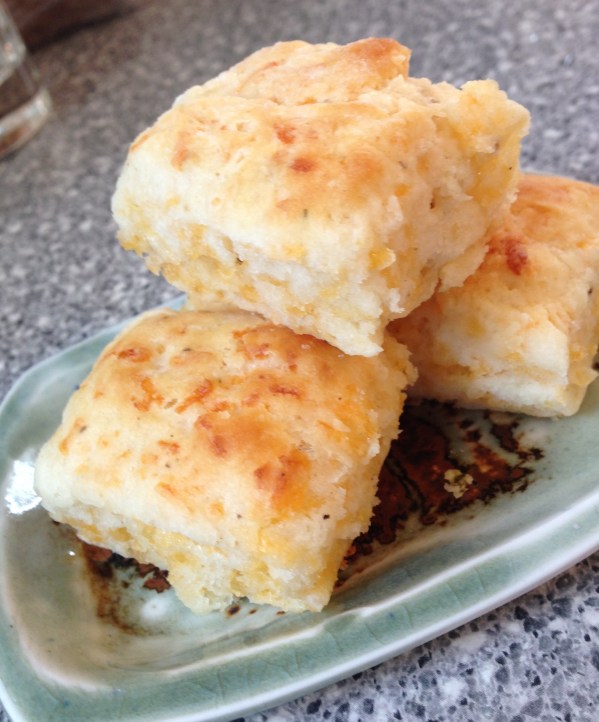 Trio of Cheesy Cheddar Biscuits