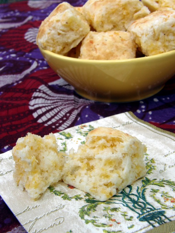Cheesy Cheddar Herb Biscuits