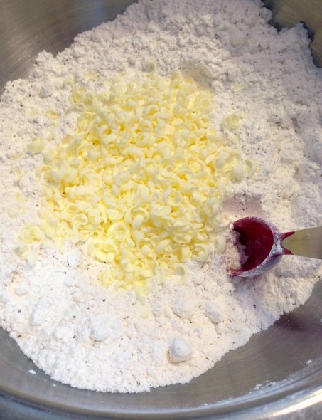 grated butter