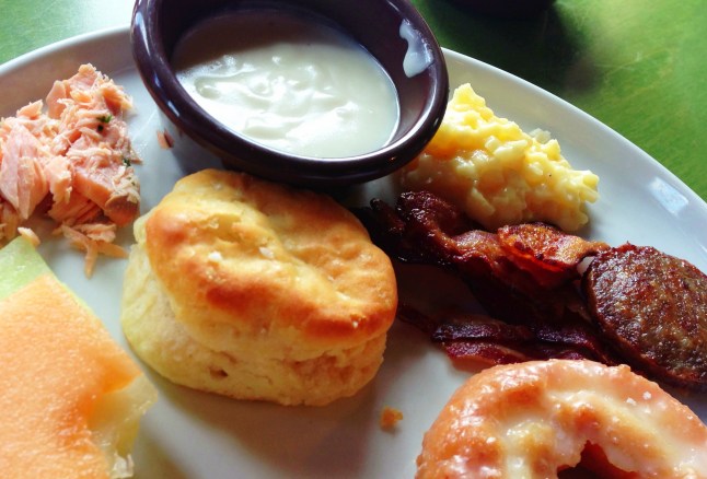 Copper Kettle brunch plate