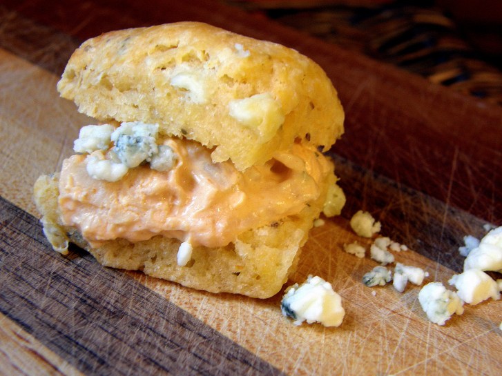 buffalo blue cheese biscuit